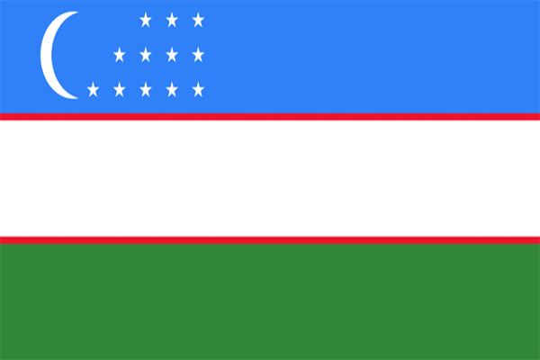 Uzbek Flag